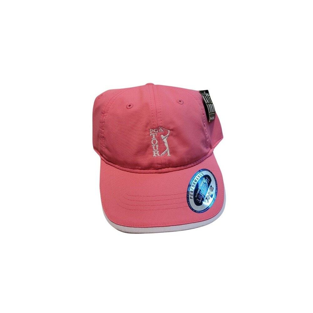 NWT Women's One Size Kate Lord PGA Tour Ladies Fit Golf Baseball Cap Hat Pink